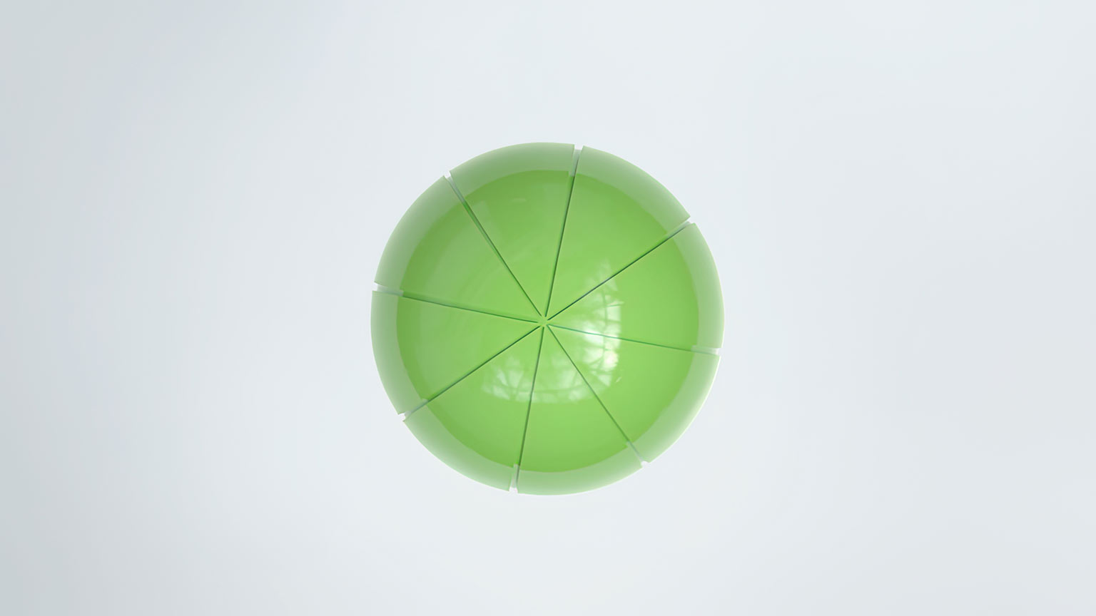a green sphere toy named oblo